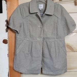 Gap shirt size M blue stripe